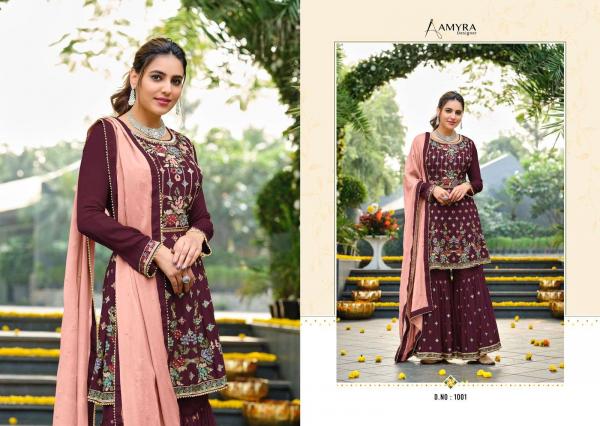 Amyra Kimaya Fancy Silk Embroidery Wedding Wear Salwar 